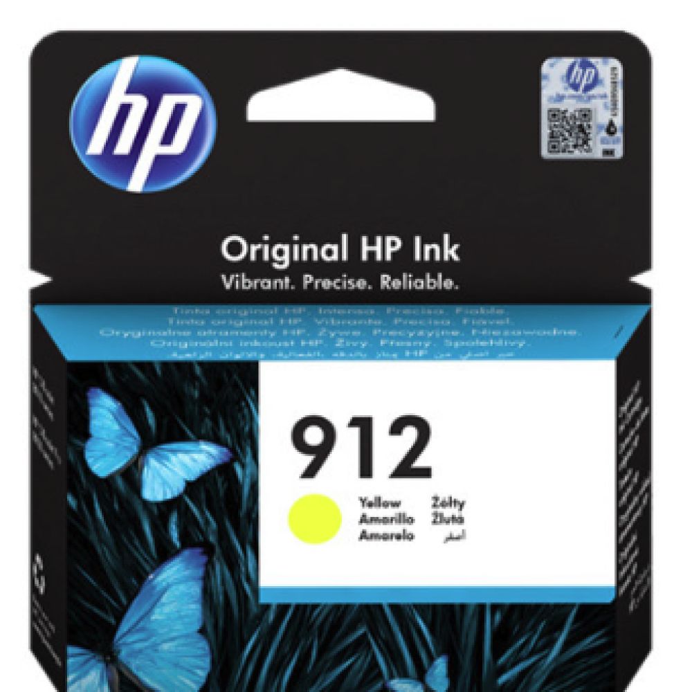 3YL79AE - HP - tanica inkjet originale - colore giallo - per hp officejet 8012 - n.912 - 2,93ml - 315pag. - famiglia 3YL80AE