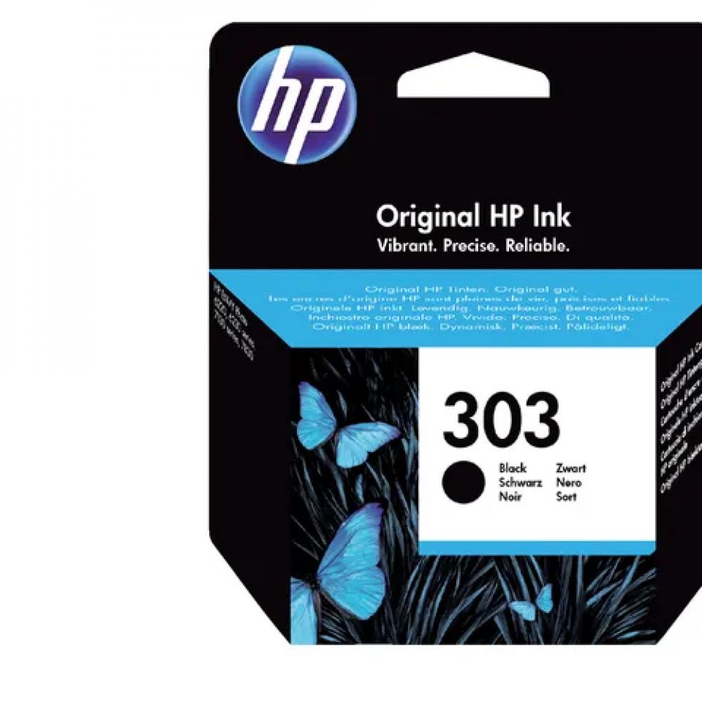 T6N02AE - HP - cartouche jet d'encre originale - noir - pour Hp envy photo 6220/6230 - n.303 - 4ml - 200p.