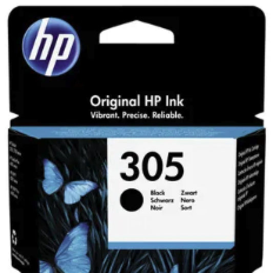 3YM61AE - HP - cartouche jet d'encre original - couleur noir - pour HP deskjet 2710 - n.305 - 120pag.