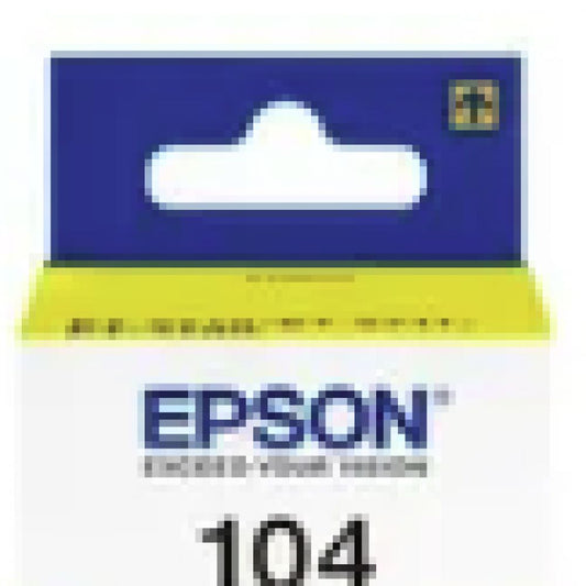C13T00P440 - 104Y - Ep - flacon d'encre originale - couleur jaune - pour Epson ecotank E710/ET4700 - 65ml - 7500 pages - famille C13T00P140