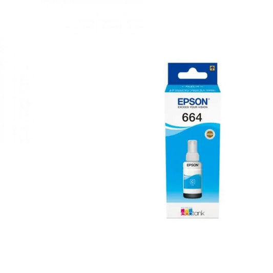 C13T664240 - 664 - T6642 flacon encre cyan de 70ml