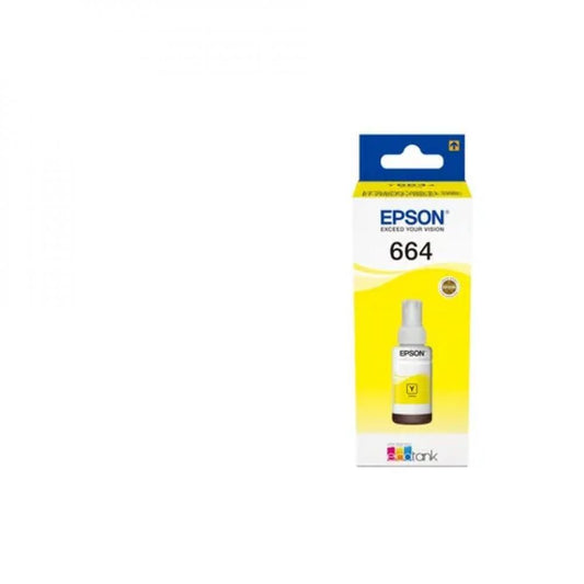 C13T664440 - 664 - T6644 flacon encore jaune de 70ml