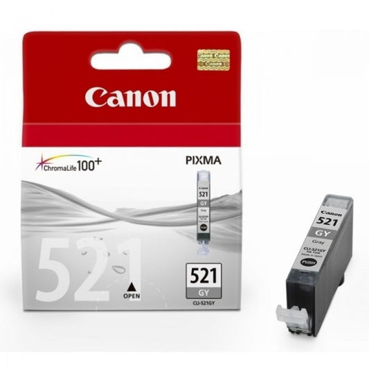 CLI521GY - CA - cartouche e jet d'encre photo gris pour  canon mp980/mp990- 2937b001 - 9ml - famille CLI521BK
