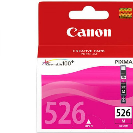 CLI526M - CA - cartouche reservoir e jet d'encre originale - Magenta - pour Canon pixma IP4850/MG5150 - 4542B004AA - famille CLI526BK