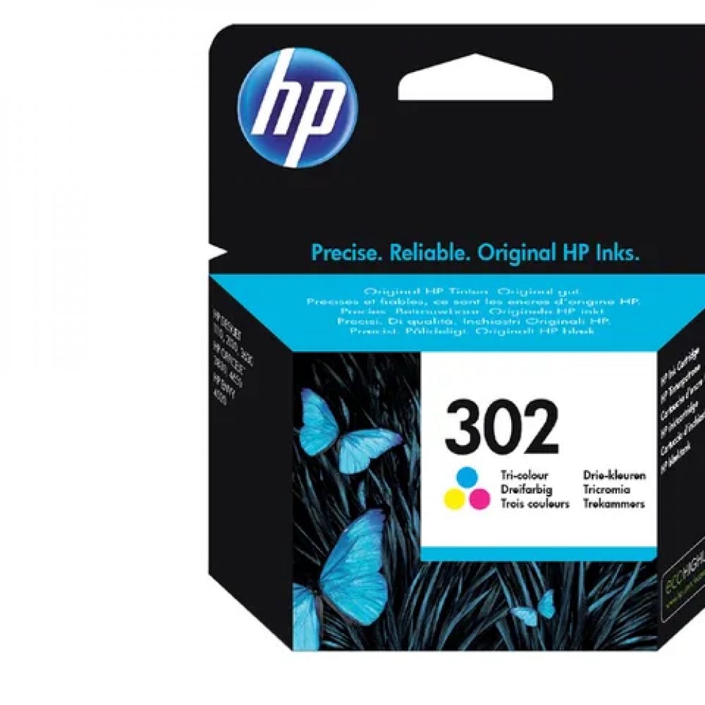 F6U65AE - HP - cartouche jet d'encre originale - 3 couleurs - pour Hp officejet 3830 - n.302 - 150 pages
