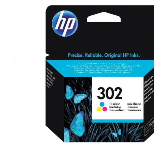 F6U65AE - HP - cartouche jet d'encre originale - 3 couleurs - pour Hp officejet 3830 - n.302 - 150 pages