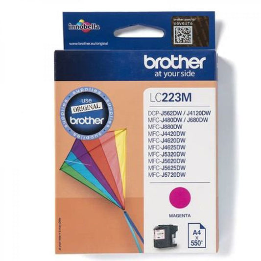 LC223M - BR - reservoir e jet d'encre original - colore magenta - pour Brother MFCJ4420DW/MFCJ4620DW/MFCJ5320DW/MFCJ5620DW/MFCJ5720DW - 600 pages