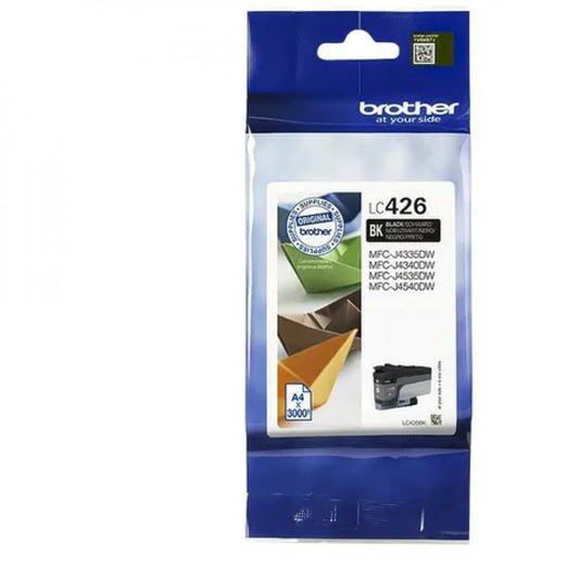 LC426BK - BR - tanica inkjet originale - colore nero - per Brother MFCJ4340DW/MFCJ4540DWXL - 3k - famiglia LC426BK