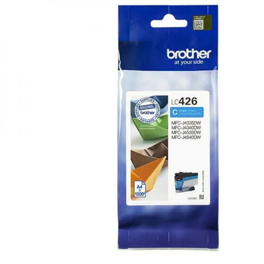 LC426C - BR - tanica inkjet originale - colore ciano - per Brother MFCJ4340DW/MFCJ4540DWXL - 1,5k - famiglia LC426BK