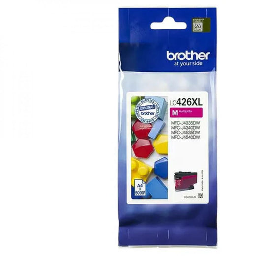 LC426XLM - BR - tanica inkjet originale - alta capacite - colore magenta - per Brother MFCJ4340DW/MFCJ4540DWXL - 5k - famiglia LC426XLBK