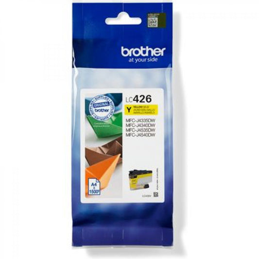 LC426Y - BR - tanica inkjet originale - colore giallo - per Brother MFCJ4340DW/MFCJ4540DWXL - 1,5k - famiglia LC426BK